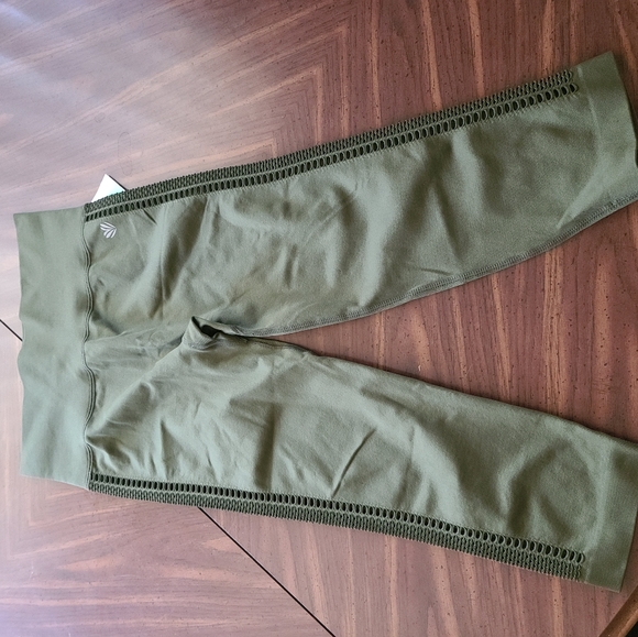 Crop high waited leggings mesh - Picture 3 of 3